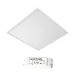 ARLUX Kit Dalle LED 40W 3800lm 4000K 60X60cm avec driver ON/OFF