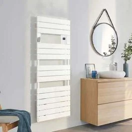 ATLANTIC Adelis Sèche-serviettes électrique connecté blanc avec soufflerie 1750W - 861916
