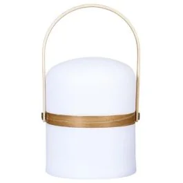 ATMOSPHERA Lampe à poser extérieur LED KIARA USB 3,7V 270lm 2700K hauteur 26 cm blanc - 145206