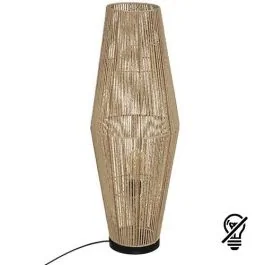ATMOSPHERA Lampe sur pied E27 AISSA 230V hauteur 83cm bois naturel - 178945