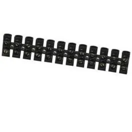 Barrette de connexion avec 12 plots de 4mm²
