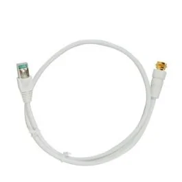 Cordon de brassage liaison fiche F/ RJ45 Grade 3TV de 0.7m