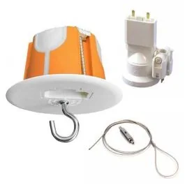 EATON CAPRI Capritherm+ Point de centre DCL D67 P50 + douille E27 + fiche + fixoplaf - CAP723554