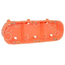 EATON CAPRI Capriclips Boite encastrement triple pour cloison sèche P40 E71 - CAP750139