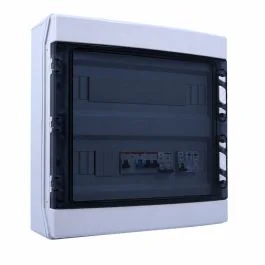 TECHNIDEAL Coffret AC photovoltaïque 3kW monophasé pour onduleur central compatible abonnement EDF 9 à 12KVA et batterie