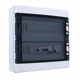 TECHNIDEAL Coffret AC photovoltaïque 3kW monophasé pour onduleur central compatible abonnement EDF 9 à 12KVA