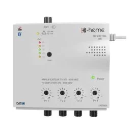 D-HOME Amplificateur répartiteur intérieur 1 entrée 4 sorties 4x26dB - 2435064