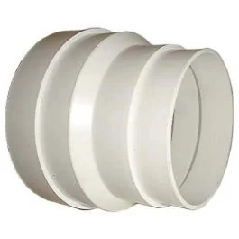 DMO Réduction conique en PVC de 100mm à 125mm - 010091