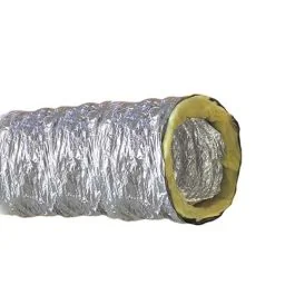 DMO Gaine distribution d'air chaud isolée en aluminium D125mm L5m - 30112505