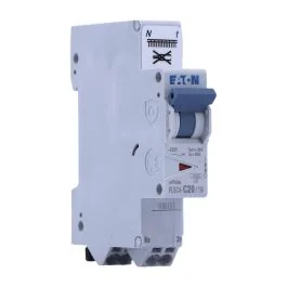 EATON Disjoncteur 20A auto Ph+N Courbe C 4.5kA 230V - 109131