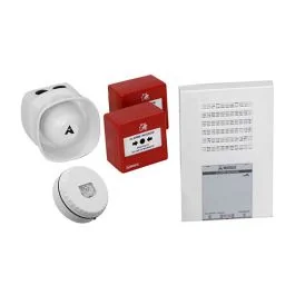 EATON Planète Kit alarme Type 4 1 boucle avec 2 Déclencheurs manuels 1 diffuseur lumineux 1 diffuseur sonore - NUG31998
