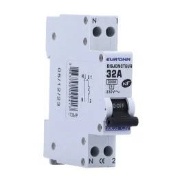 EUROHM Disjoncteur 32A Ph+N courbe C 3kA 230V - 20032