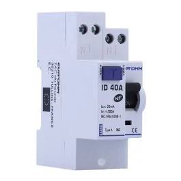 EUROHM Interrupteur différentiel 40A 30mA type A 230V - 23340