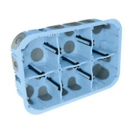 EUROHM XL AIR'metic Boite encastrement 2X3 postes étanche à l'air P50 E71 - 51020