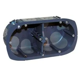 EUROHM XL ULTRA Boîte encastrement double multimatériaux étanche à l'air P50mm E71 - 52015