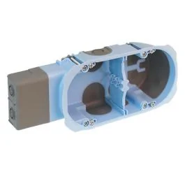 EUROHM XL AIR'métic Boîte encastrement double étanche à l'air D67 P40mm spéciale domotique - 52093