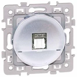 EUROHM Square Prise RJ45 grade 2TV catégorie 6 STP silver - 60472