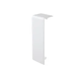 GGK Lot de 4 jonctions pour plinthe électrique 4D 20x80mm blanc
