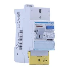 HAGER Interrupteur différentiel SanVis 40A 30mA type AC auto 230V - CDS742F