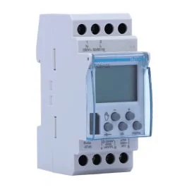 HAGER Interrupteur horaire 16A monophasé digital 1 voie hebdomadaire 2 modules - EGN103