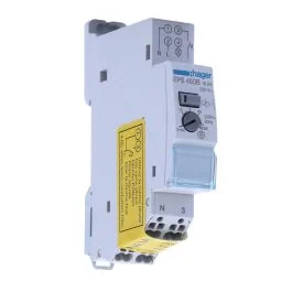 HAGER Télérupteur 16A 1F/NO auto monophasé silencieux avec minuterie - EPS450B