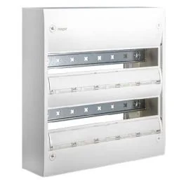HAGER Gamma+ 18 Tableau électrique nu 2 rangées 18 modules - GD218A