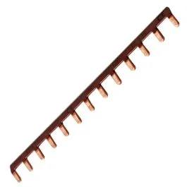 HAGER Peigne d'alimentation électrique Phase horizontal 13 modules - KB163P