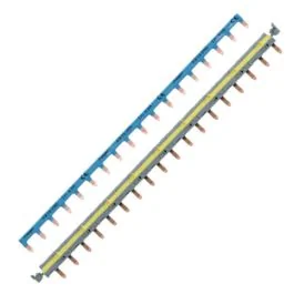 HAGER SanVis Kit Peignes d'alimentation électrique Phase et Neutre 18 modules - KBS763G