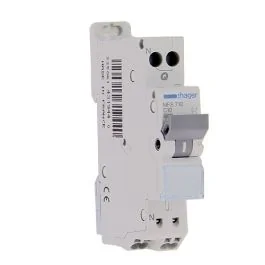 HAGER Disjoncteur 10A auto Ph+N courbe C 3kA 230V - MFS710