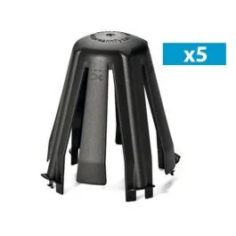 HELLERMANNTYTON SpotClip-II Lot de 5 protections pour spot encastré - laine soufflée ou déroulée - 148-00109