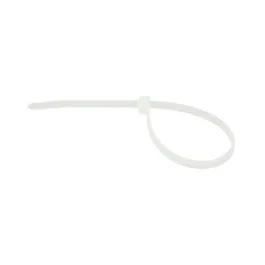 HELLERMANNTYTON Colliers blancs 200x4,6mm - 100 pièces - HELT50/100NAT