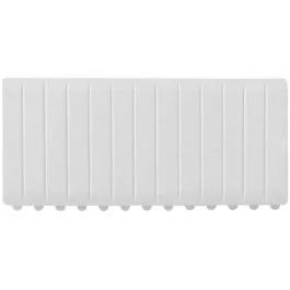 IKEPE Obturateur blanc 6,5 modules pour coffret électrique