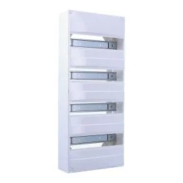 IKEPE Tableau électrique nu 4 rangées 13 modules
