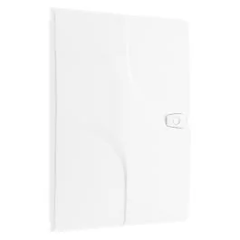 IKEPE Porte blanche pour tableau électrique 2 rangées 13 modules
