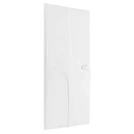 IKEPE Porte blanche pour tableau électrique 4 rangées 13 modules