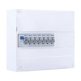 IKEPE Tableau électrique pré-équipé auto 1 rangée 1ID 63A 6 disjoncteurs
