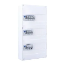 IKEPE Tableau électrique pré-équipé à vis 3 rangées 3ID 40A 10 disjoncteurs