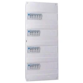 IKEPE Tableau électrique pré-équipé auto 4 rangées 4ID 40A 14 disjoncteurs