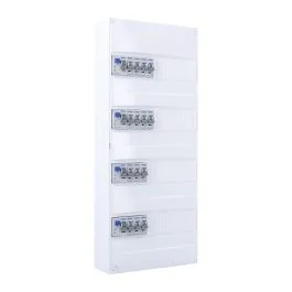 IKEPE Tableau électrique pré-équipé auto 4 rangées 4ID 40A 14 disjoncteurs