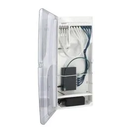 IKEPE Home Connect Fullbox Coffret de communication Grade 3TV - 8RJ45 avec switch PoE