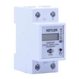 KETLER Compteur d'énergie wifi 60A monophasé - KE6010W