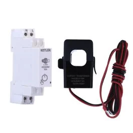 KETLER Compteur d'énergie wifi 63A monophasé TC - KE6309W