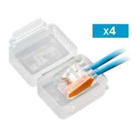Ray Tech Lot de 4 boites de raccordement étanches IPX8 30x24x23 650°C