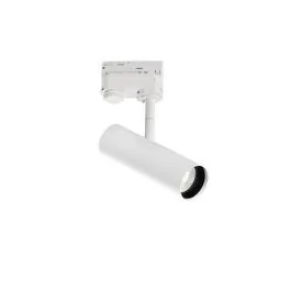INTEC Projecteur pour rail LED ROCKET 230V 7W 500lm 3000K Blanc - LED-ROCKET-7C BCO