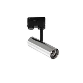 INTEC Projecteur pour rail LED ROCKET 230V 7W 500lm 3000K Chrome - LED-ROCKET-7C CR
