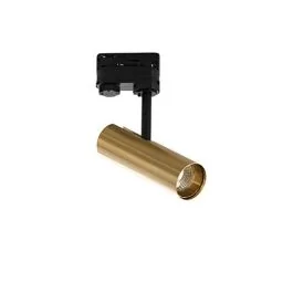 INTEC Projecteur pour rail LED ROCKET 230V 7W 500lm 3000K Or - LED-ROCKET-7C ORO