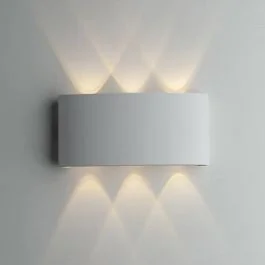 INTEC Applique LED BEETLE 230V 6W 600lm CCT Blanc - LED-W-BEETLE BCO