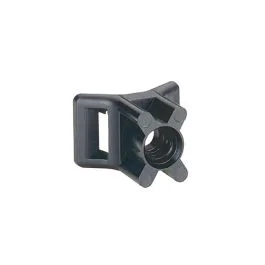 LEGRAND Colson Embase à visser fixable par cheville D5mm noire - 100 pièces - 031950