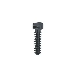 LEGRAND Colson Embase cheville standard D8mm noire - 100 pièces - 031955