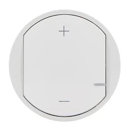 LEGRAND Céliane Enjoliveur interrupteur variateur blanc - 065083A